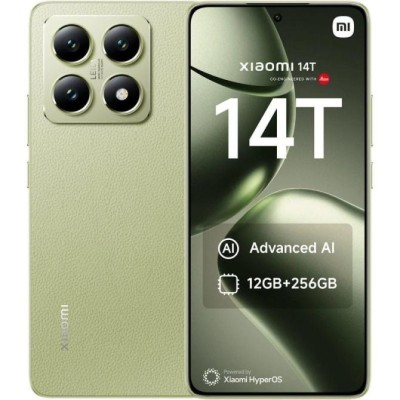 Xiaomi 14T 5G Verde 256GB 12GB 6.67" 144Hz IA MediaTek