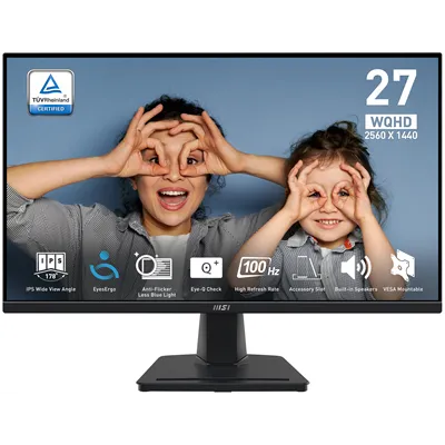 MSI Pro MP275Q 27" QHD 2K 4ms LED IPS