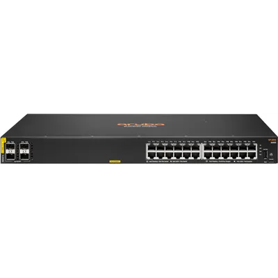 HPE Aruba serie CX 6000 Switch Gigabit24x RJ-45, 4x SFP, 370W