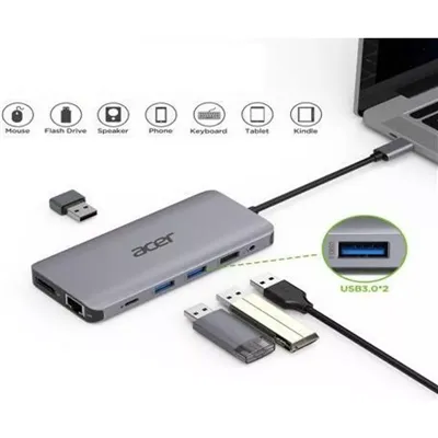 Acer Multi Docking USB-C/USB 3.0/HDMI/RED