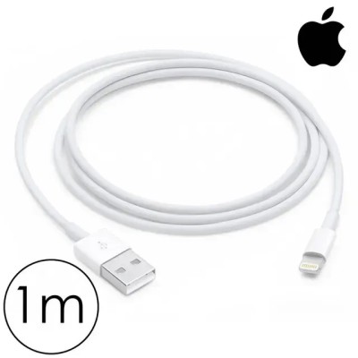 Apple Cable Lightning a USB 1M, Blanco (v2) para