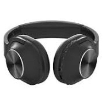 Aiwa HST-220BT Auriculares Negros con Bluetooth con Micrófono