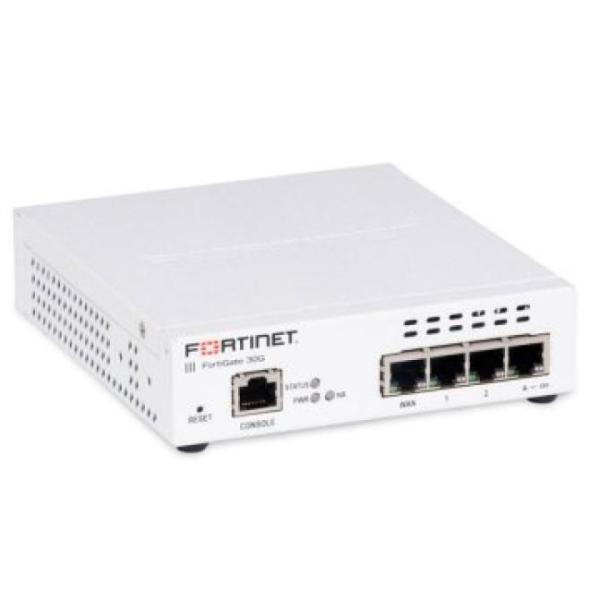 Fortinet Fortigate Fg-30g 4x Ge Rj45 Ports (including 3x Internal Ports, 1x Wan Ports)