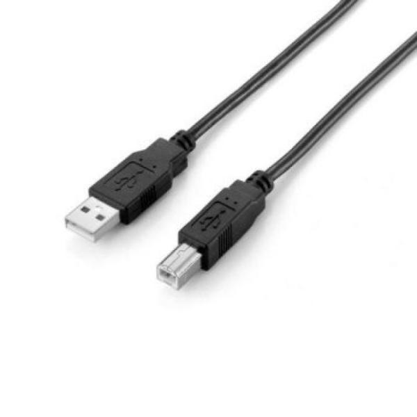 Cable Usb-a 2.0 A Usb-b 2m Color Negro