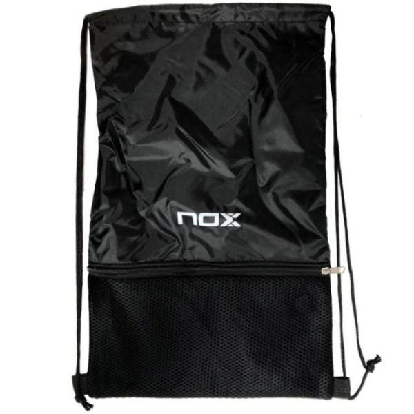 NoxSport Bolsa-Funda para pala de pádel, ligera con Rejilla tecnología Balance Fresh, Negra