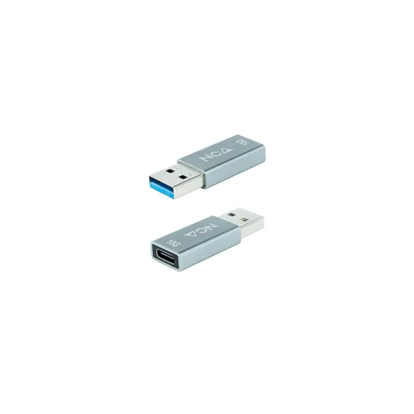 Adaptador USB 3.1 Nanocable 10.02.0013/ USB Macho - USB Tipo-C Hembra