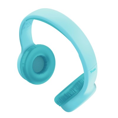 Auriculares Infantiles Trust Nouna Kids/ con Micrófono/ Azules