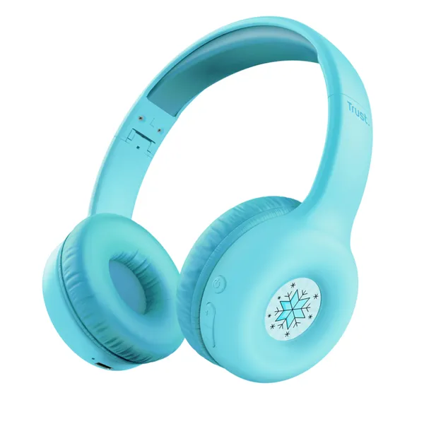 Auriculares Infantiles Inalámbricos Trust Nouna Kids/ con Micrófono/ Azules