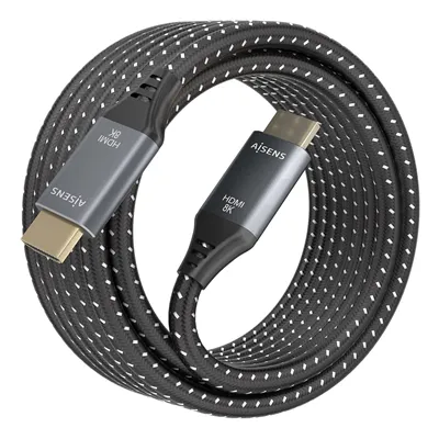 Cable HDMI 2.1 8K Aisens A150-0876/ HDMI Macho - HDMI Macho/