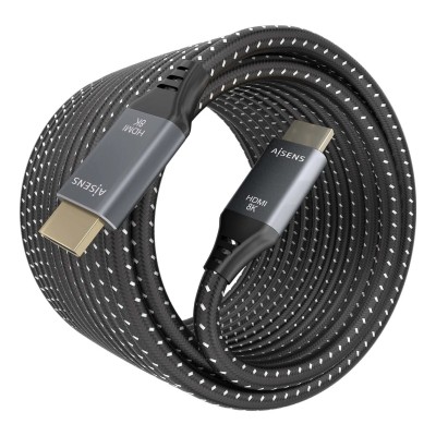 Cable HDMI 2.1 8K Aisens A150-0878/ HDMI Macho - HDMI Macho/