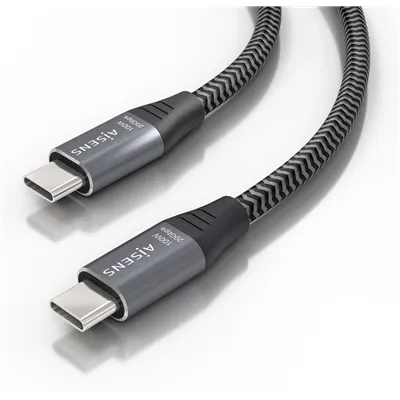 Cable USB 3.2 Tipo-C Aisens A107-0875/ USB Tipo-C Macho - USB