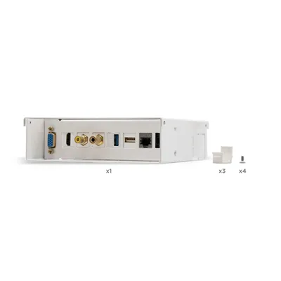 Caja de Conexiones Nanocable 10.35.0003/ VGA - HDMI - Jack 3.5