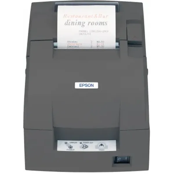 Impresora de Tickets Epson TM-U220B/ Ancho papel 76mm/ USB/ Negra