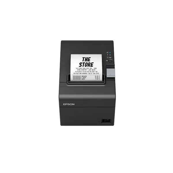 Impresora de Tickets Epson TM-T20III/ Térmica/ Ancho papel 80mm/ USB-RS232/ Negra