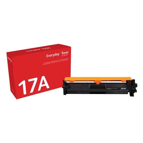 Tóner compatible Xerox 006R03637 compatible con HP CF217A/ 1600 páginas/ Negro