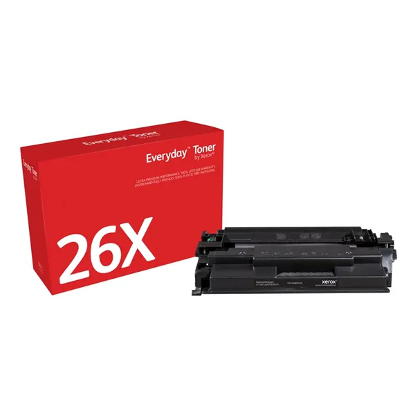 Tóner compatible Xerox 006R03639 compatible con HP CF226X/CRG-052H/ 9000 páginas/ Negro