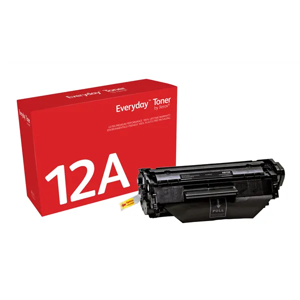 Tóner compatible Xerox 006R03659 compatible con HP Q2612A/CRG-104/FX-9/CRG-103/ 2000 páginas/ Negro