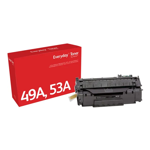 Tóner compatible Xerox 006R03665 compatible con HP Q5949A/Q7553A/ 3000 páginas/ Negro