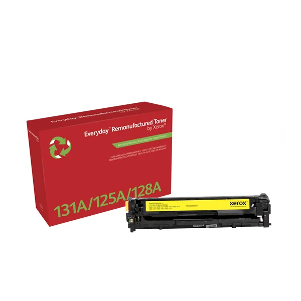 Tóner compatible Xerox 006R03810 compatible con HP CF212A/CB542A/CE322A/CRG-116Y/CRG-131Y/ 1800 páginas/ Amarillo