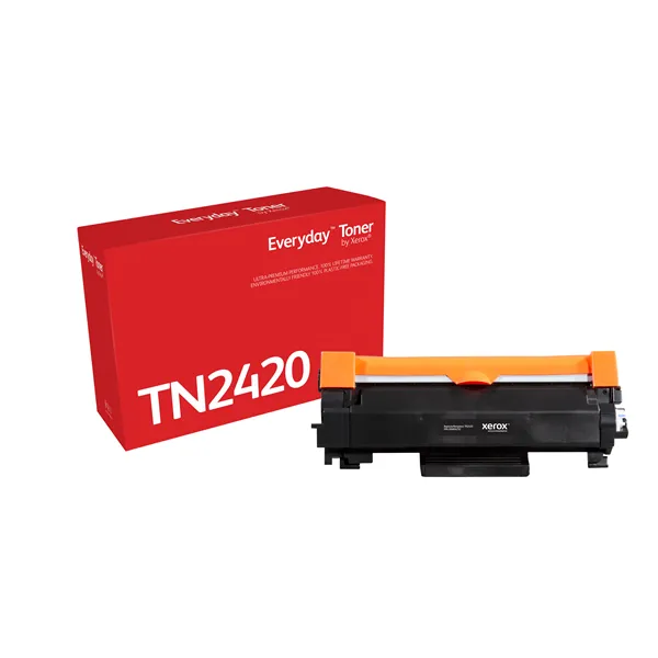 Tóner compatible Xerox 006R04792 compatible con Brother TN-2420/ 3000 páginas/ Negro