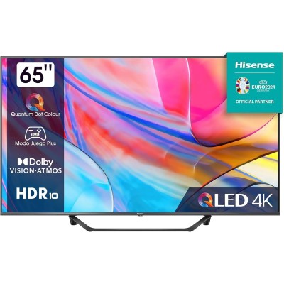 Hisense 65A7KQ 65" QLED 4K con Quantum Dot Colour,Smart TV,Quad