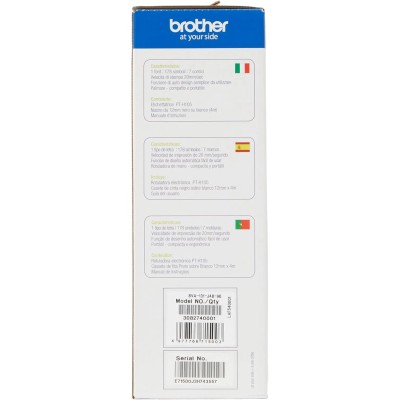 Brother PTH105 Rotuladora térmica, para Cintas de 3,5-12mm