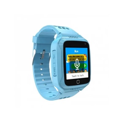 Celly Smartwatch Kids 2G Azul, Reloj con SIM, SOS, Batería 4