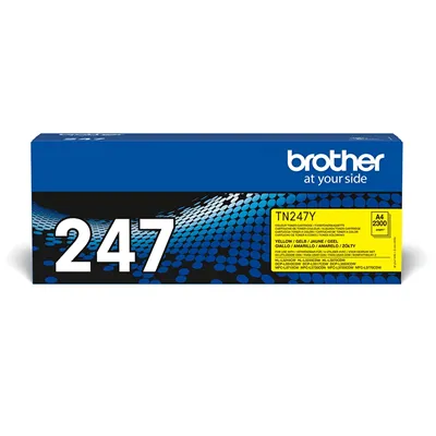 Brother TN-247Y Alta Capacidad Amarillo Tóner Original