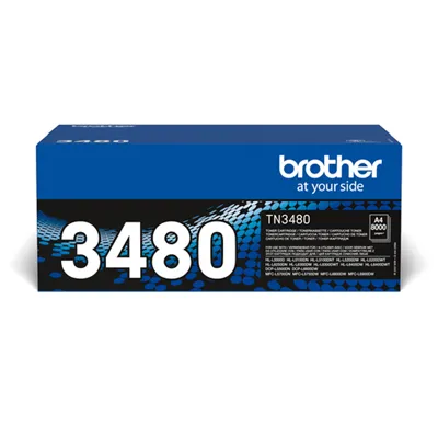 Brother TN-3480 Alta Capacidad Negro Tóner Original