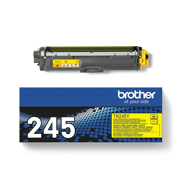 Brother TN-245Y Alta Capacidad Amarillo Tóner Original