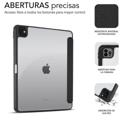 Funda Subblim Clear Shock Case para iPad Pro 12.9' 2024 M4/