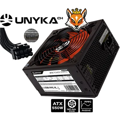 Unykach UK210551 F.Alimentacón 550W Vent. 