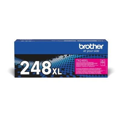 Brother TN248XLM Alta Capacidad Magenta Tóner Original