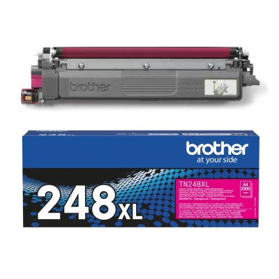 Brother TN248XLM Alta Capacidad Magenta Tóner Original