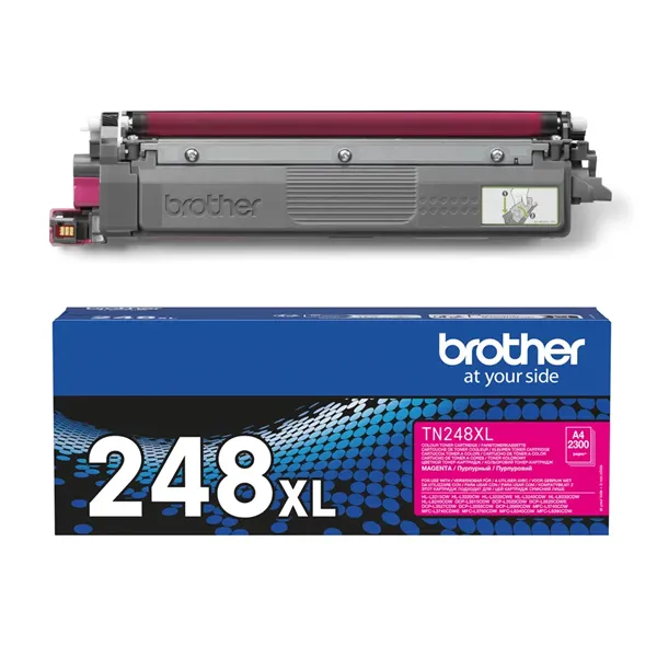 Brother TN248XLM Alta Capacidad Magenta Tóner Original