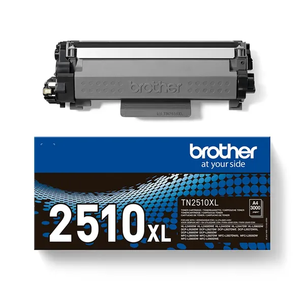 Brother TN2510XL Alta Capacidad Negro Tóner Original