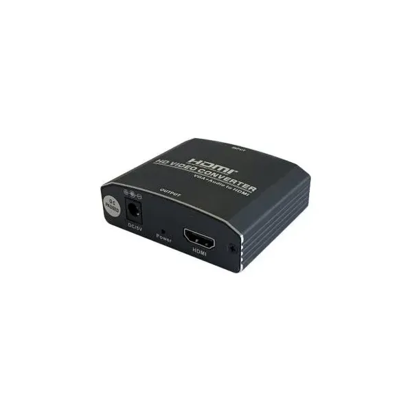 Adaptador HDMI Aisens A115-0386/ VGA Hembra + Jack 3.5 Hembra - HDMI Hembra