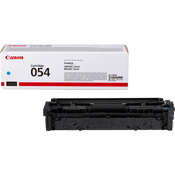 Canon 054 Tóner Cian original - i-SENSYS MF645/MF643/MF641/LBP623/LBP621