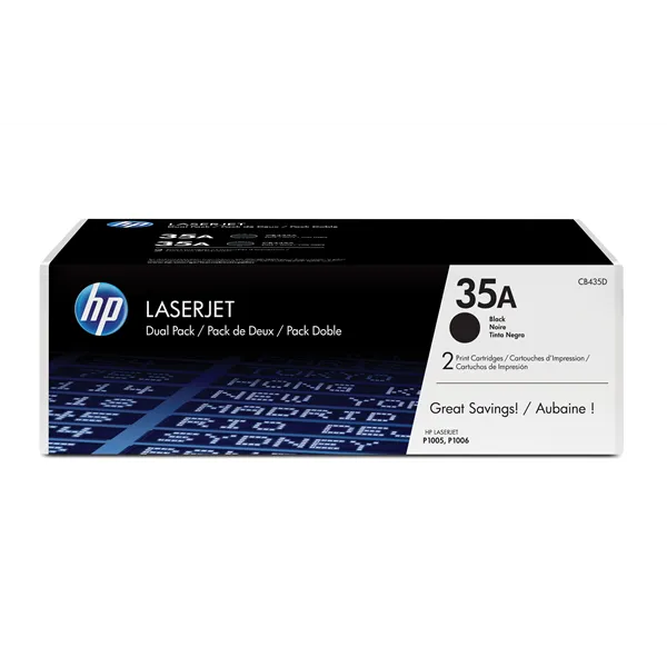 HP 35A Multipack Ahorro Tóner 2x Negro Original | Tóner CB435AD