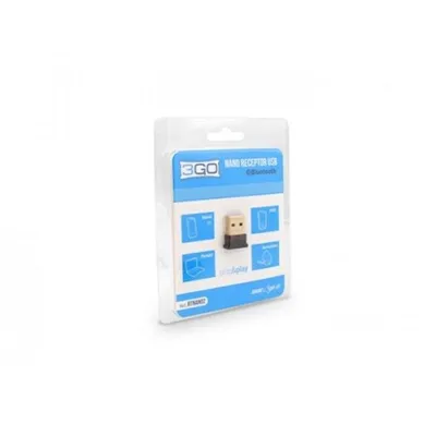 Adaptador USB - Bluetooth 3GO BTNANO2/ 3Mbps