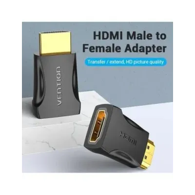 Adaptador HDMI 4K Vention AIMB0/ HDMI Macho - HDMI Hembra