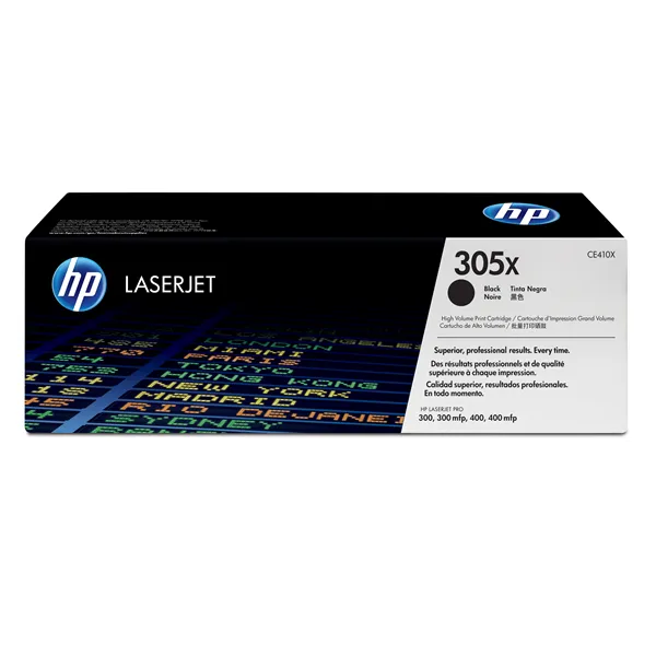 HP 305X Alta Capacidad Negro Original | Tóner CE410X