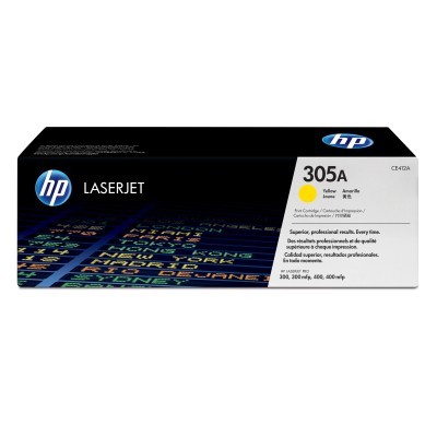 HP 305A Amarillo Original | Tóner CE412A