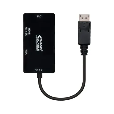 Cable Conversor Nanocable 10.16.3301-BK/ Displayport Macho -