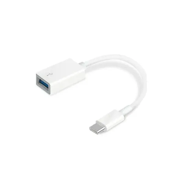 Conversor TP-Link UC400/ USB Tipo-C Macho - USB Hembra/ 10cm/ Blanco