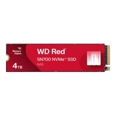 WD SSD Red SN700 NAS 4TB NVMe a 3430MB/s PCIe 3.0 M.2 2280