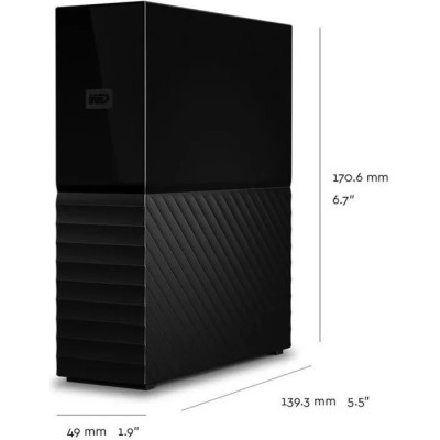 WD My Book 14TB 3.5" USB 3.0 Negro Disco Duro Externo