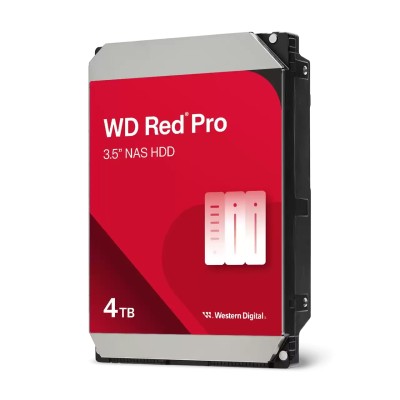 WD Red Pro NAS 4TB HDD 3.5" 7200rpm SATA 6Gb/s 256Mb