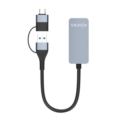 Adaptador USB 3.2 Gen1 Aisens A109-0710/ USB Macho - USB Tipo-C