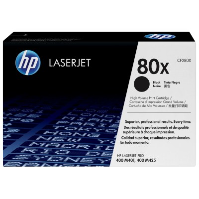 HP 80X Alta Capacidad Negro Original | Tóner CF280X